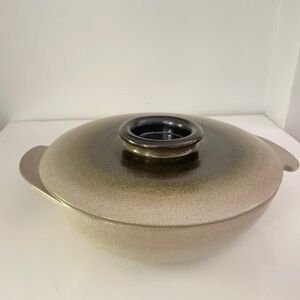 Heath Ceramics Sea & Sand Covered Dish